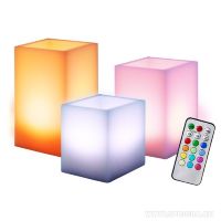 LED свечи RGB восковые с пультом ДУ CL3-RGB-SET3S