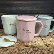 Кружка с крышкой и ложкой &quot;Beautiful Mug&quot;, 330 мл - Кружка с крышкой и ложкой "Beautiful Mug", 330 мл