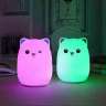 Мягкий силиконовый ночник Котик Cute Cat LED - Мягкий силиконовый ночник Котик Cute Cat LED