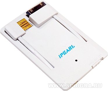 Аккумулятор для iPhone 3, 4, 4S внешний iPearl Card