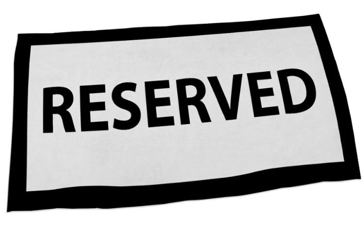 Полотенце для пляжа "Reserved"